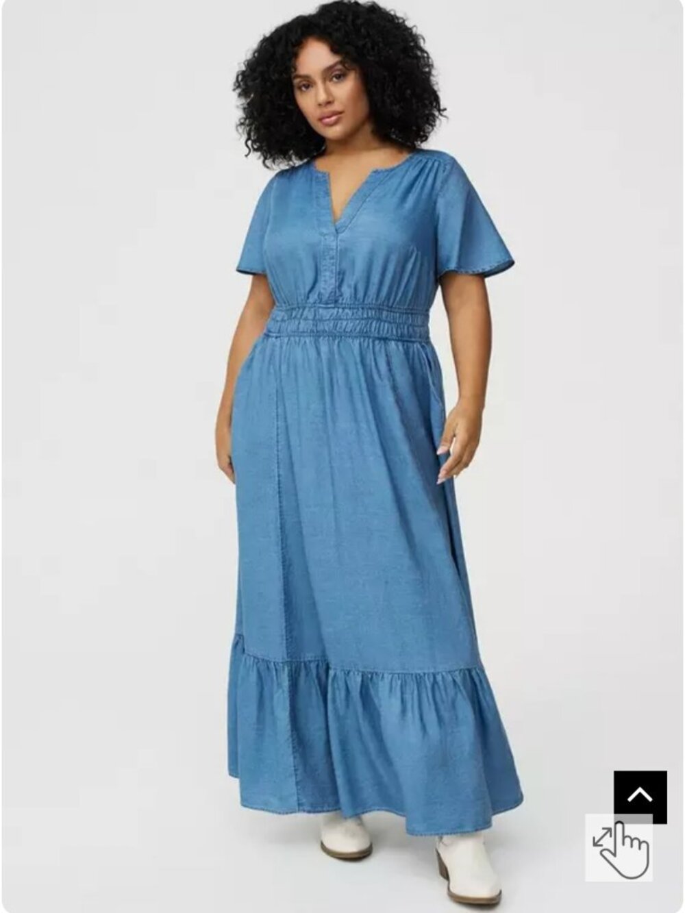 TORRID Blue Maxi Dress